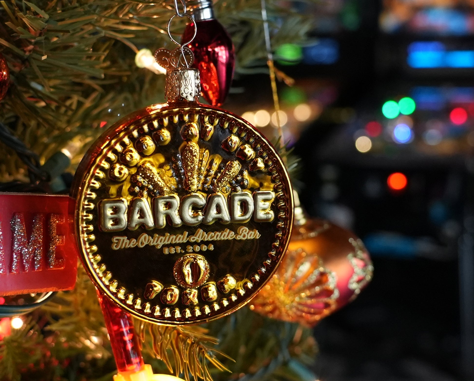 Barcade Holiday Ornament image 2