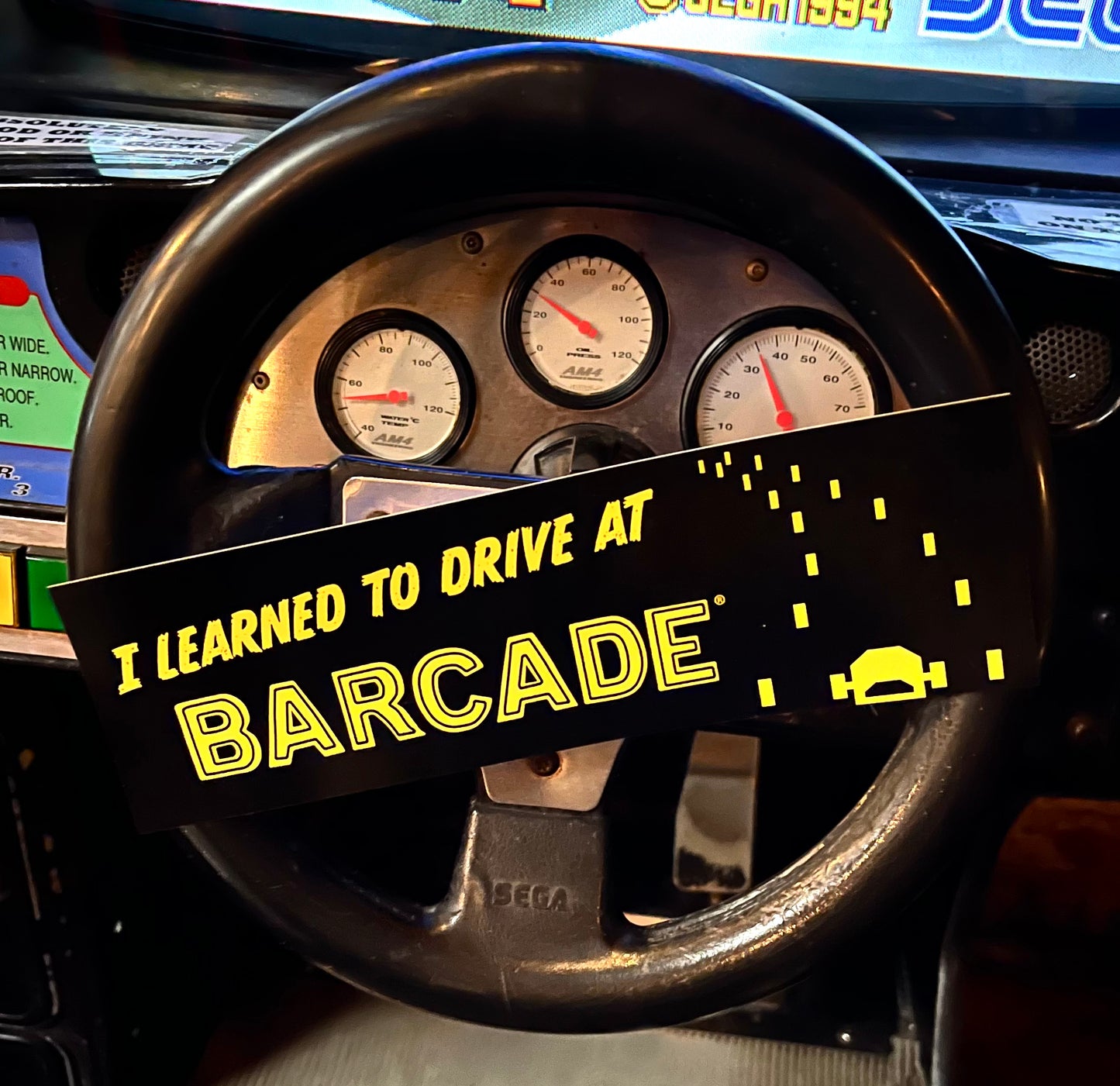 Barcade® Bumper Sticker!
