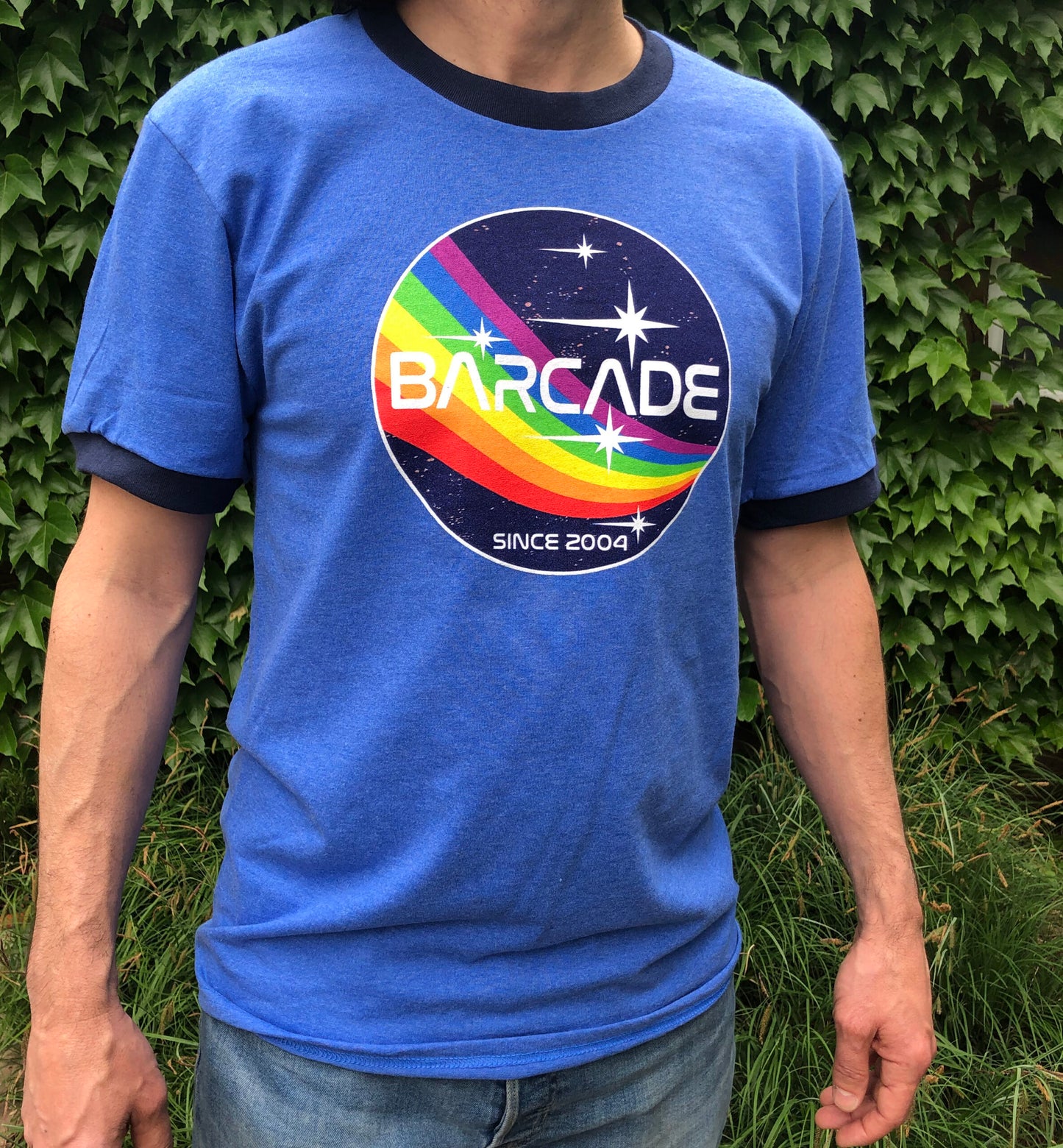 Barcade® Space Rainbow T-Shirt image 0